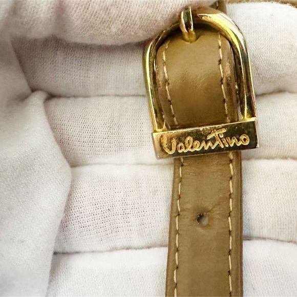 Vintage Mario Valentino PVC x Leather Monogram Crossbody Bag - 9” x 7.5” x 2” - Picture 10 of 13